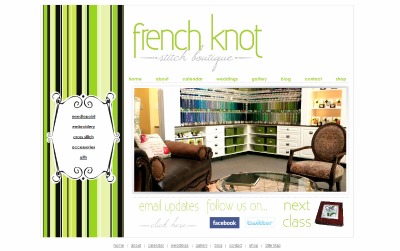 Website Design for the French Knot