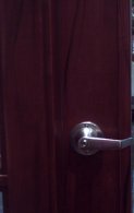  Commercial Interior door woodgrain closeup