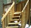 Front view of  south deck before it was stained