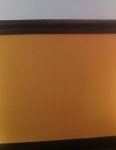 Finished yellow wall