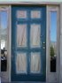 This is the beginning of the undercoating of the entry door and side panels