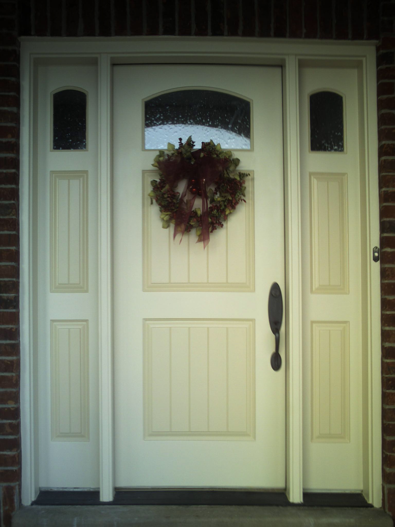 Painted Wood Entrance Door