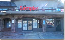 Front of shop