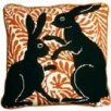 needlepoint pillow kit by Fine Cell