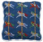 Carousel needlepoint kit