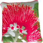 Pohutukawa needlepoint pillow kit by The Stitchsmith