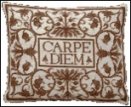 Carpe Diem needlepoint kit by Millennia