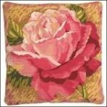 Single Rose needlepoint kit