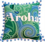 Aroha contemporary needlepoint kit