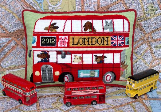 contemporary needlepoint
