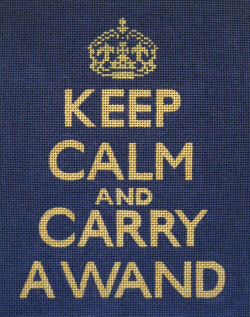 keep calm needlepoint