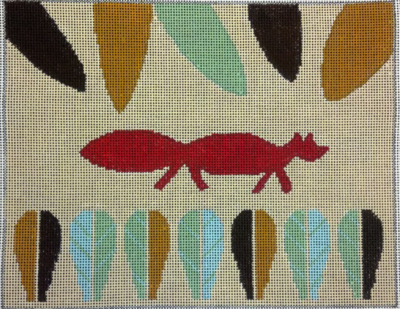 stitch-painted needlepoint
