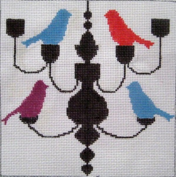Easy Stitchpainted Needlepoint
