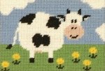 needlepoint kits for beginners - cow