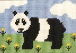 needlepoint kits for beginners panda