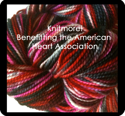 Knitmore Girls Yarn benefitting the AHA