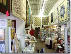 Crafty Corner Quilt and Sewing Shoppe Interior