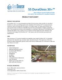 SS DuraGloss 30+ Lithium Concrete Sealer Product Data Sheet