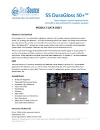 SS DuraGloss 50+ Lithium Sealer Product Data Sheet