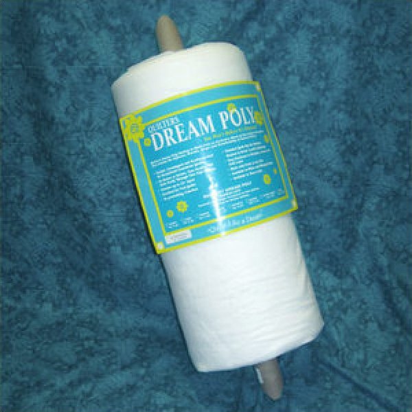Quilter's Dream Poly Batting Runner ROLL 18 1/2 in x 30 yards White