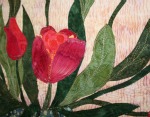 Tulip Wallhanging Detail