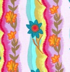 FreeSpirit Happy Go Lucky - Turquoise Fabric