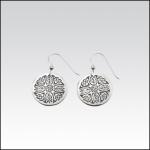Cross of Wheat Ear rings, Celtic Jewelry 