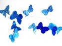 Blue Mobiles of Butterflies