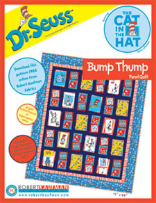 Seuss Bump Thump Quilt Pattern