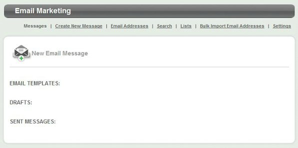 Our email marketing system allows you to save drafts and templates.