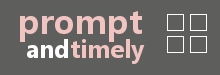 Responses and work are prompt and timely.