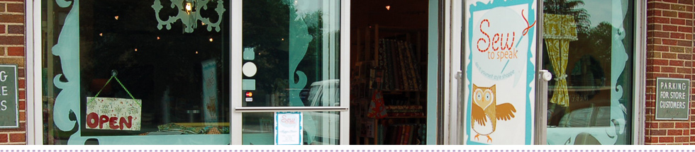 Sew to Speak Fabric Shoppe