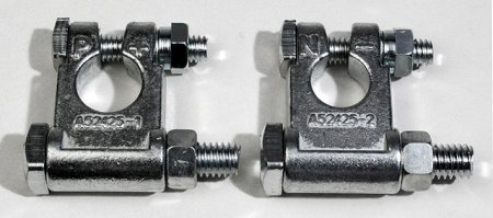 military battery terminals mil spec a52425-1 a52425-2 #MilitaryBatteryTerminals