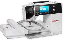 Bernina 580e - Enter the world of sewing and embroidery with the new swiss made Bernina 580e at Studio Bernina in Lafayette Co