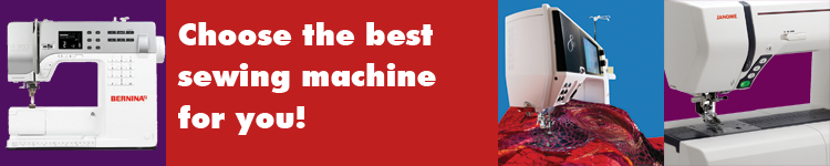 Choose the best sewing machine for you at A Common Thread, Portland, Oregon