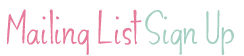 newsletter sign up