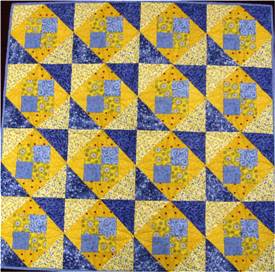 Rosie Cooper's quilt