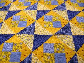 Rosie Cooper's quilt