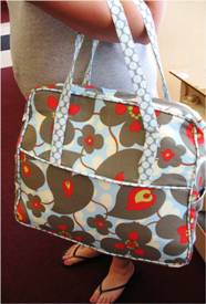 Melissa Hakin's handbag