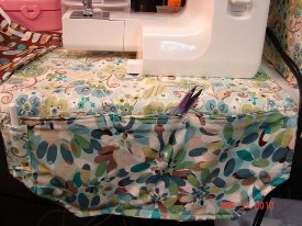 Molli Frey's machine apron