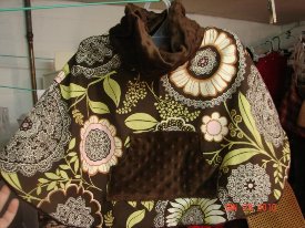 Molli Frey's poncho