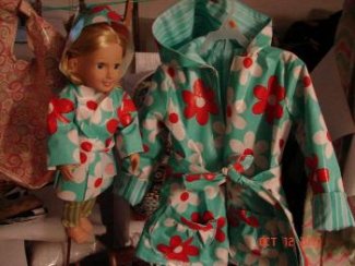 Molli Frey's daughter's raincoat