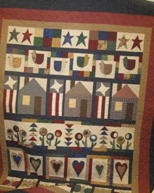 Rosie Cooper's Indiana Avenue quilt
