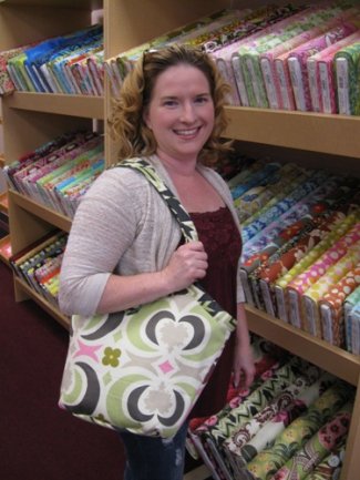 Jennifer Sherman's Reversible Bucket Bag