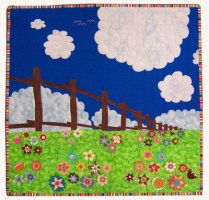 Fiield of Flowers by Karen West 2012