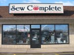 Sew Complete Store Front - Fabric and Sewing Machine Shop