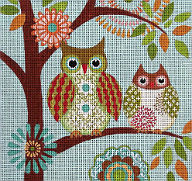 Owl Needlepoint Pattern