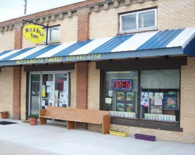 Nuts and Bolts Fabric Shop Store Front