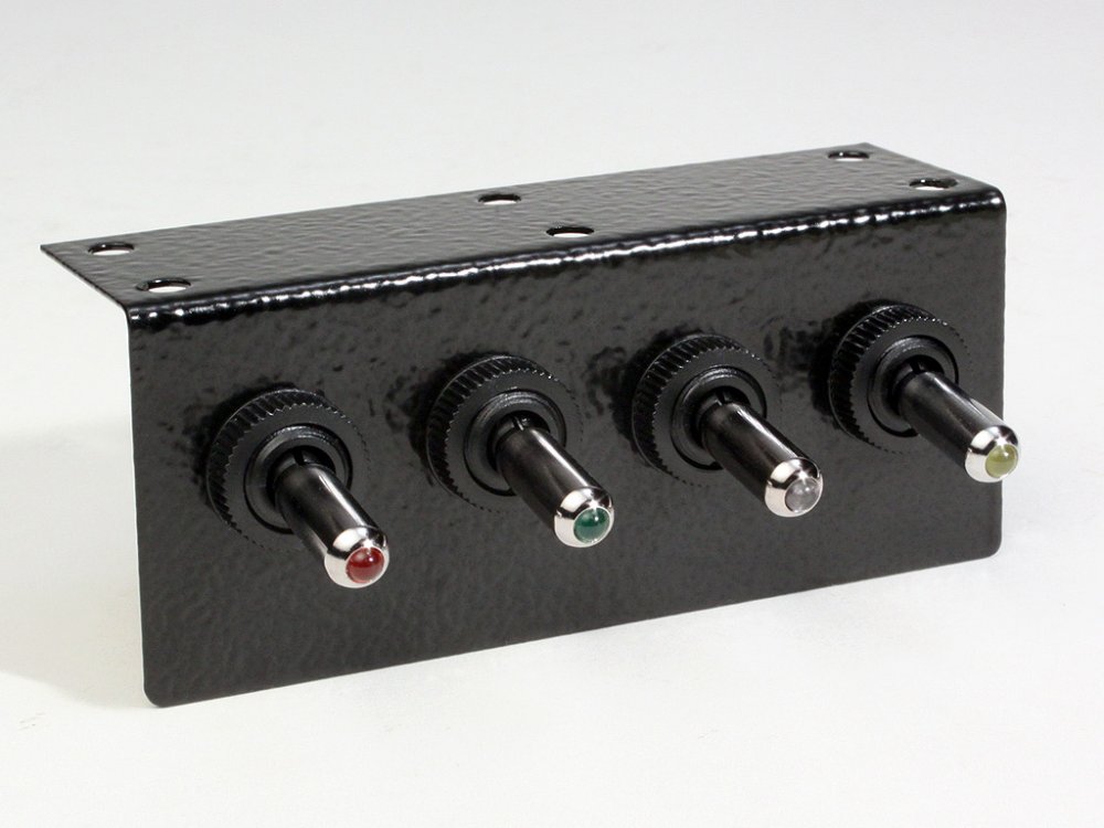 Universal UnderDash Switch, Control & Accessory Panels