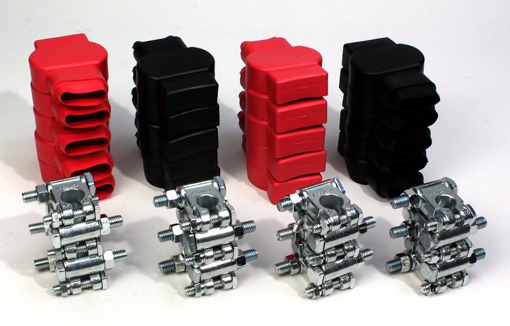 Military Battery Terminal and Boot Sets